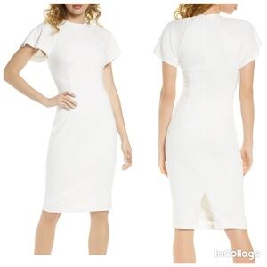 NWT Ali & Jay Moonshadows Flutter Sleeve Dress M